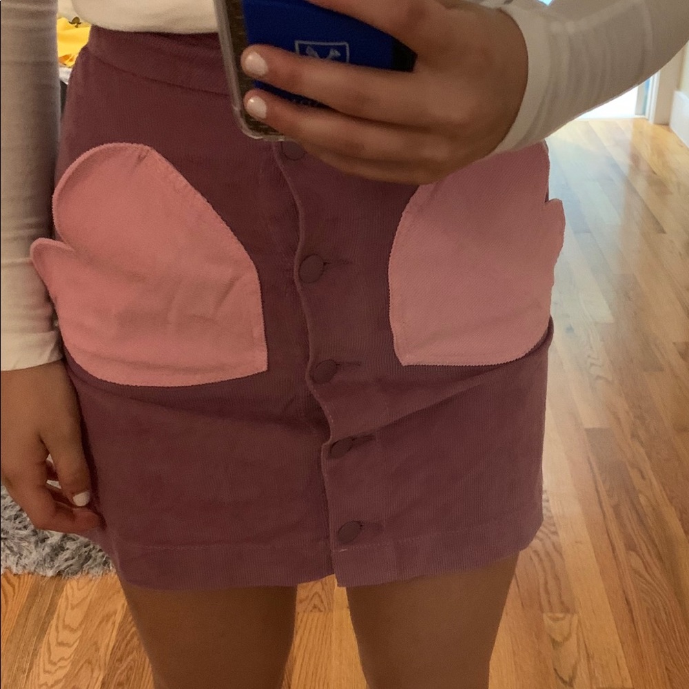 Lazy Oaf corduroy skirt